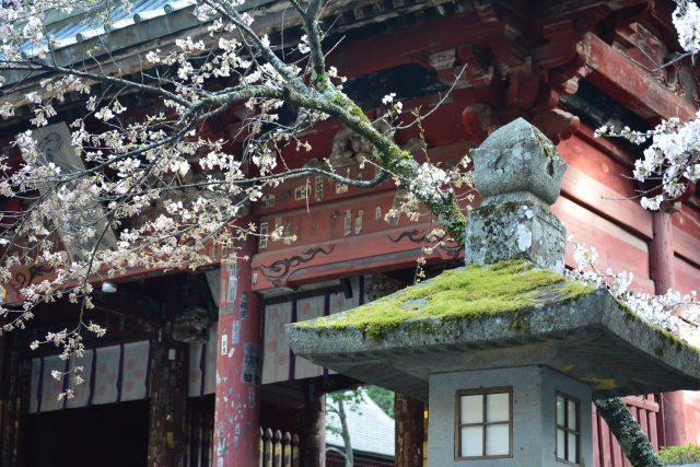 神社の風景