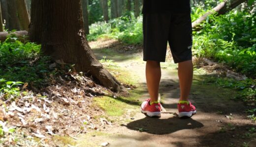 登山中の靴