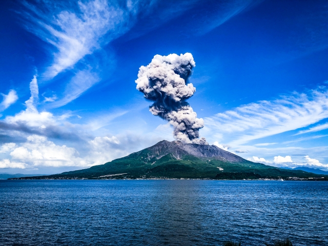 火山の噴火