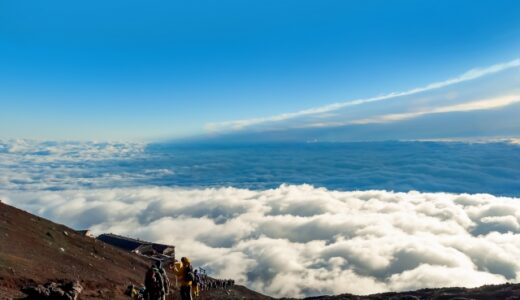 富士登山道の天気