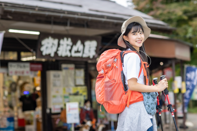 山登りの持ち物