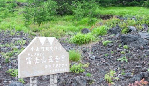 富士山の五合目