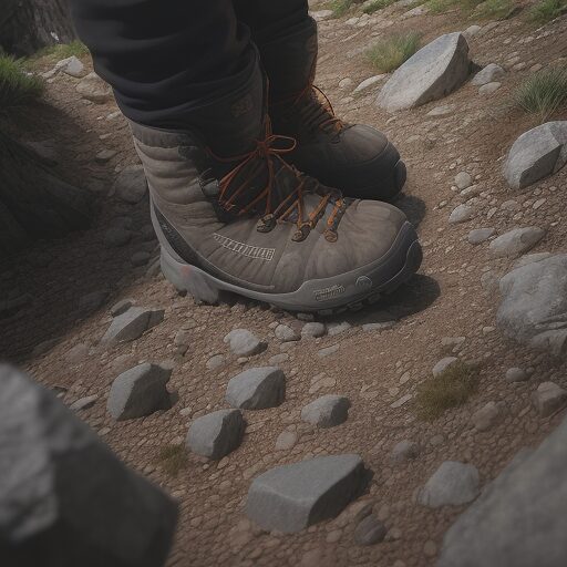 岩場を歩くコツ