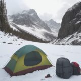 【登山】初心者のための装備リスト | 山行前の持ち物チェック をイメージした 広角の風景、山 の写真