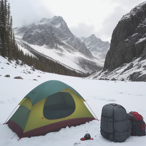 【登山】初心者のための装備リスト | 山行前の持ち物チェック をイメージした 広角の風景、山 の写真