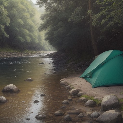 【川の水位】確認する方法 | 安全に釣行するための準備と注意点 をイメージした 広角の風景、川 の写真