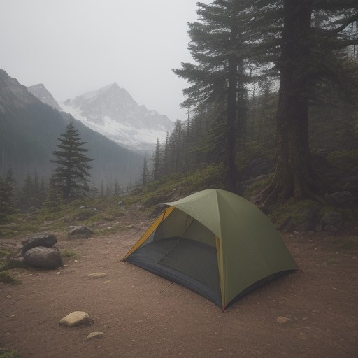 【レインウェア】登山の雨対策に選びたい一着 | 機能と選び方のポイント をイメージした 広角の風景、ハイキング の写真