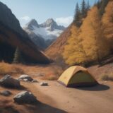 【滑落防止策】登山の安全を守る歩き方 | 事故を防ぐ道具の選び方 をイメージした 広角の風景、ハイキング の写真