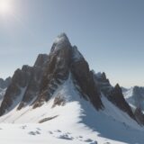 【登山】視程の変化で変わる景色 | 山頂から見える範囲の記録 をイメージした 広角の風景、山 の写真