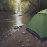 【川の増水】安全に釣るタイミング | 雨上がりの水位を確認する方法 をイメージした 広角の風景、川 の写真