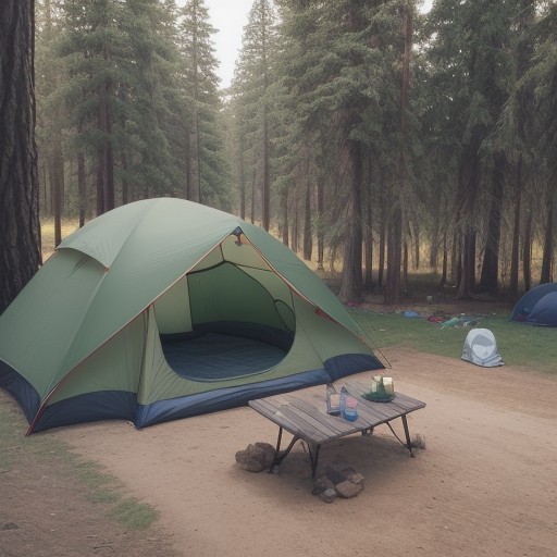 【キャンプ】夫婦で揃えたい初心者向け道具 | 選び方とおすすめのセット をイメージした 広角の風景 の写真