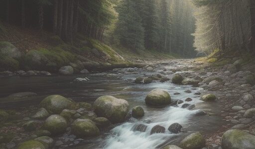 【森林釣り】山奥の流れにあるポイント | 魚が集まる場所と釣り方