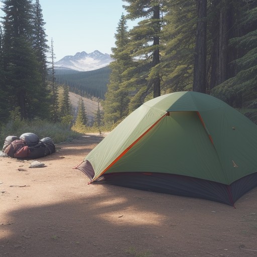【クマ除け】登山の安全を守る準備 | おすすめの対策グッズと使い方 をイメージした 広角の風景、ハイキング の写真
