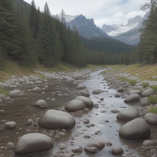 【川スパイクシューズ】岩場での歩き方 | 選び方のポイント をイメージした 広角の風景、川 の写真