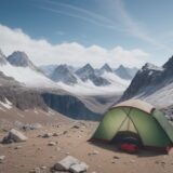 【登山】安全なルート計画 | 初心者が揃えるべき装備と準備物 をイメージした 広角の風景、山 の写真