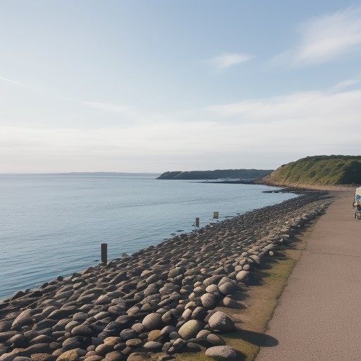 【海釣り】堤防での仕掛けと選び方 | 初心者が狙う魚の釣り方 をイメージした 広角の風景 の写真