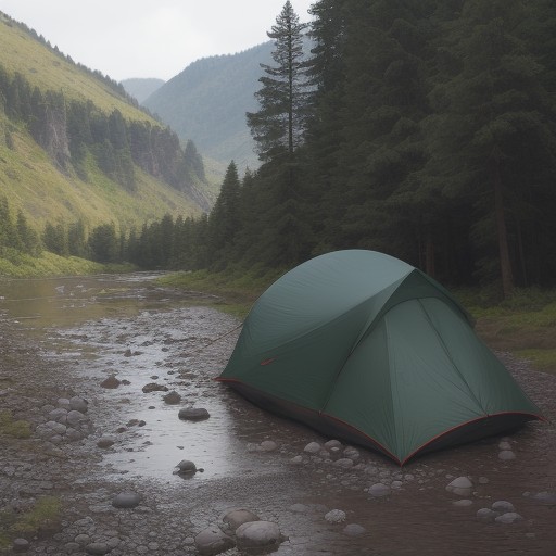 【レインウェア】川釣りに合うおすすめモデル | 防水性能と動きやすさを選ぶ基準 をイメージした 広角の風景、川 の写真