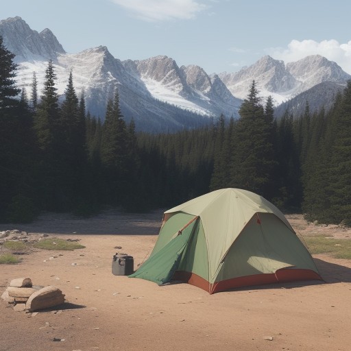 【キャンプ服装】気温に合わせた選び方 | 快適に過ごすための準備 をイメージした 広角の風景 の写真