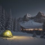 【夜間登山】ライトの選び方 | 暗い山道を歩くための準備 をイメージした 広角の風景、ハイキング、山、登山道 の写真