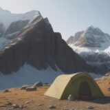 【避難小屋】登山の宿泊ルール | 正しい使い方と準備物 をイメージした 広角の風景、山、ハイキング の写真