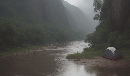 【ゲリラ豪雨】川での釣りにおける撤退基準 | 安全な判断の目安