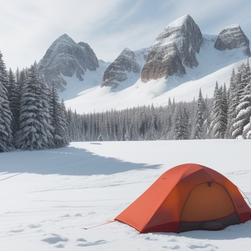 【バックカントリー】スキーに必要な装備リスト | 雪山での安全な行動に をイメージした 広角の風景、山、雪景色 の写真