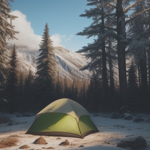 【ソロキャンプ】軽量ギアの選び方 | 荷物を減らすおすすめ道具 をイメージした 広角の風景 の写真