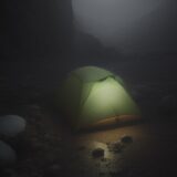 【川遊び】低体温症を防ぐ準備 | 体温を維持する服装と持ち物 をイメージした 広角の風景、川 の写真