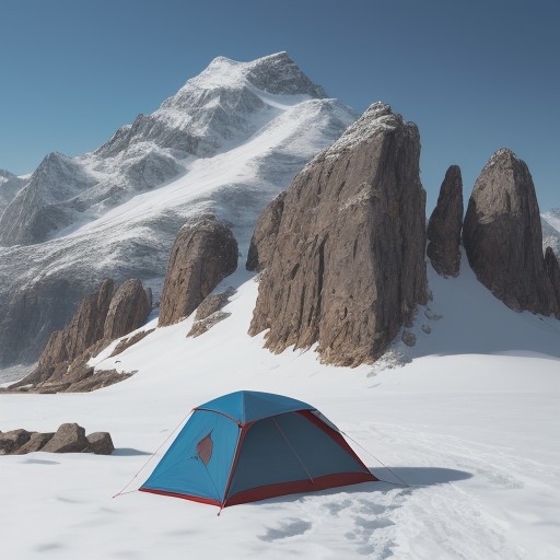 【登山】稜線の風速判断 | 安全に歩くための目安と方法 をイメージした 広角の風景、山、稜線 の写真
