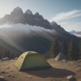 【道迷い】登山のルート確認 | 迷わないための回避策と準備 をイメージした 広角の風景、山 の写真