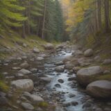 【夏の渓流釣り】足場の悪い岩場での歩き方 | 安全なポイント選びのコツ をイメージした 夏、山、ハイキング の写真