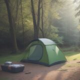 【キャンプコット】折りたたみの選び方 | おすすめのモデルを紹介 をイメージした 広角の風景 の写真