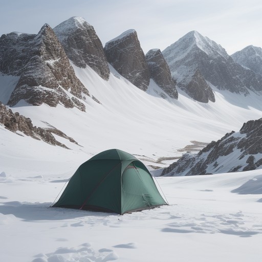 【氷点下登山】冬山の寒さに備える服装 | おすすめの装備リスト をイメージした 広角の風景、山、山、冬 の写真