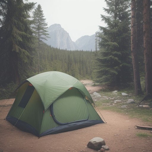 【キャンプ】安全対策の基礎知識 | 初心者が準備したい道具と注意点 をイメージした 広角の風景 の写真