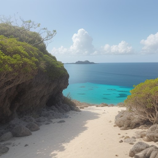 【ダイビング】沖縄の海で出会う魚 | 種類と見分け方のまとめ をイメージした 広角の風景 の写真