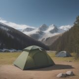 【ワンタッチテント】おすすめの選び方 | 初心者のキャンプに合うモデル をイメージした 広角の風景 の写真