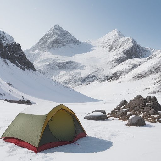 【冬山登山】靴の選び方 | 雪山での足元の準備と注意点 をイメージした 広角の風景、山、冬、山、雪景色 の写真