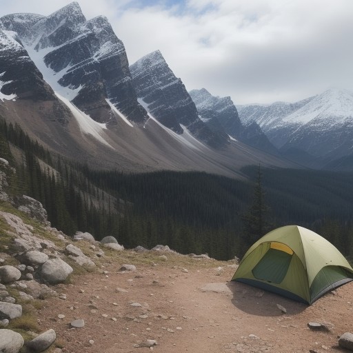 【登山用浄水器】おすすめの選び方 | 山での水確保と活用法 をイメージした 広角の風景、ハイキング、山 の写真