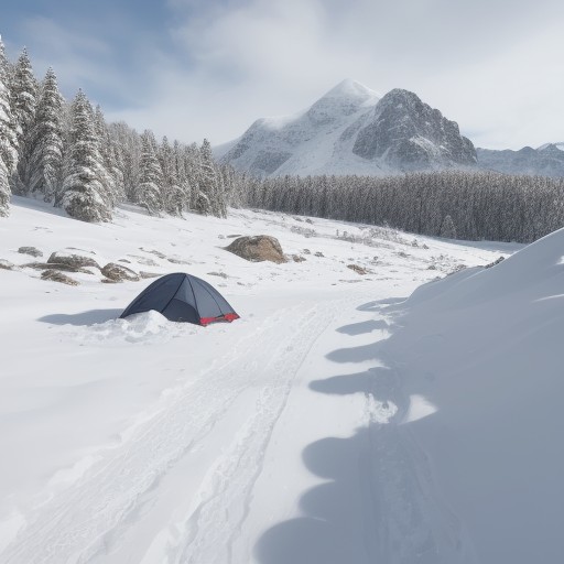 【アイゼン】冬山の歩行に合わせた選び方 | 初心者が揃えるべき道具の基準 をイメージした 広角の風景、ハイキング、冬 の写真