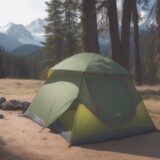 【キャンプギア】限られたスペースに収める収納術 | 整理整頓のコツと活用法 をイメージした 広角の風景 の写真