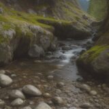 【渓流釣り】浸水対策の装備 | 川での足元の選び方と注意点 をイメージした 山、ハイキング の写真