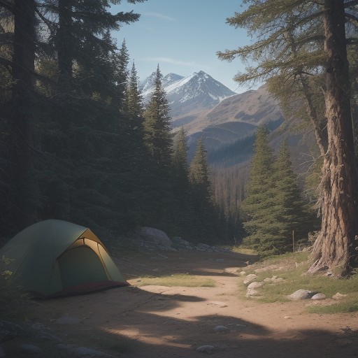 【野生動物】登山道での遭遇時の対策 | 正しい距離と逃げ方 をイメージした 広角の風景、登山道、ハイキング の写真