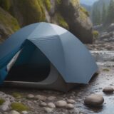 【渓流釣り】深い淵に潜む魚影 | 山奥の川で狙う大物との駆け引き をイメージした 山、ハイキング の写真