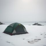 【低体温症】海での体温低下を防ぐ方法 | 冬の釣りで必要な装備と対策 をイメージした 広角の風景、冬 の写真