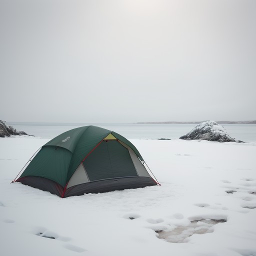 【低体温症】海での体温低下を防ぐ方法 | 冬の釣りで必要な装備と対策 をイメージした 広角の風景、冬 の写真