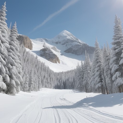 【スキー板】メンテナンスの手順 | ワックスがけで滑走性能を高める方法 をイメージした 広角の風景 の写真