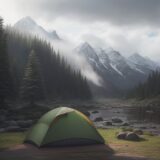 【レインウェア】正しい洗い方の手順 | 撥水力を維持して長持ちさせるコツ をイメージした 広角の風景 の写真