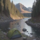 【川遊び】危険な生物への対策 | 安全に過ごすための回避策 をイメージした 広角の風景、川 の写真