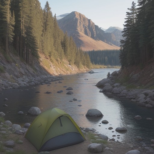 【川遊び】危険な生物への対策 | 安全に過ごすための回避策 をイメージした 広角の風景、川 の写真