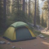 【登山ザック】効率的なパッキング術 | 荷物の収納方法とコツ をイメージした 広角の風景、ハイキング の写真